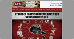 Desktop Screenshot of loaderpartssource.com